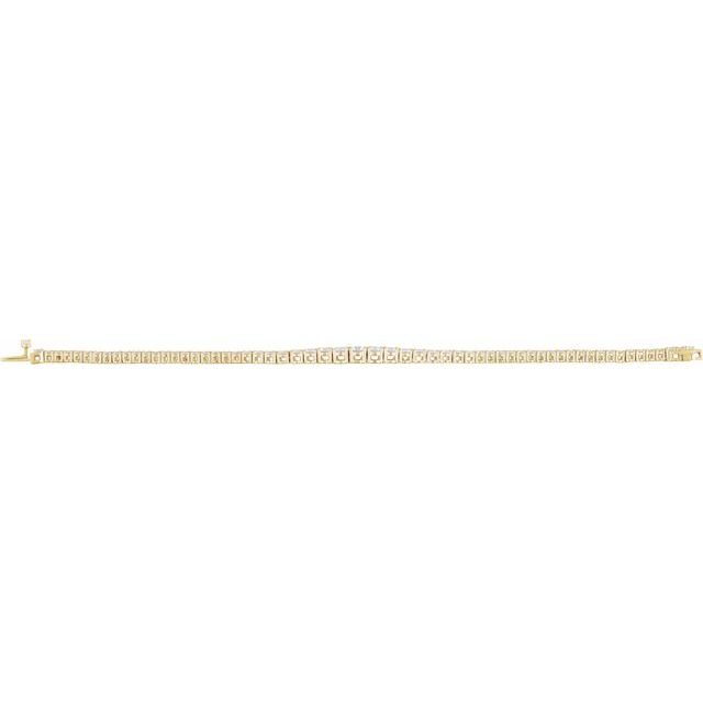 14k-yellow-6-ctw-lab-grown-diamond-line-7"-bracelet