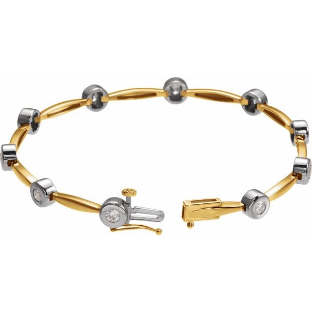 14k-white-1-ctw-lab-grown-diamond-line-7-1/2"-bracelet