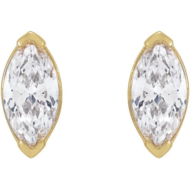 14k-yellow-1/3-ctw-lab-grown-diamond-stud-earrings
