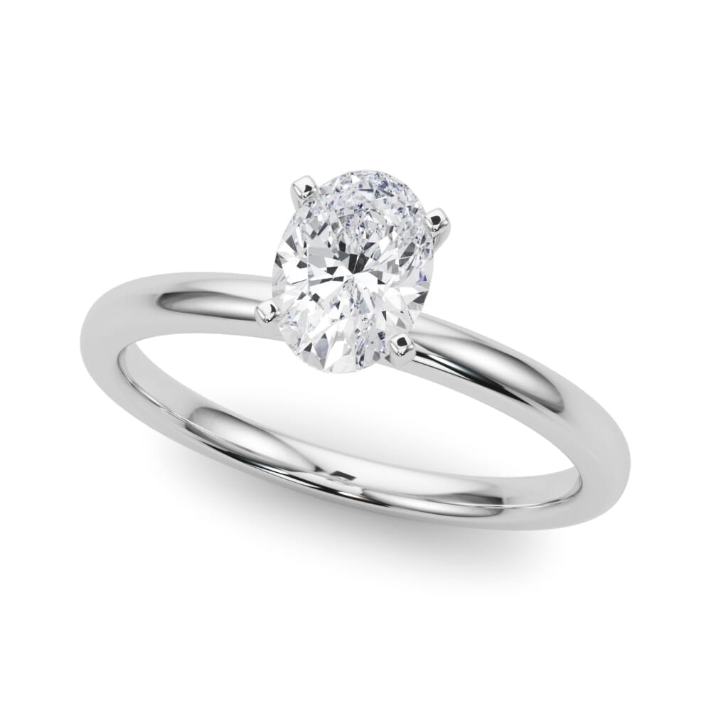 14k white gold