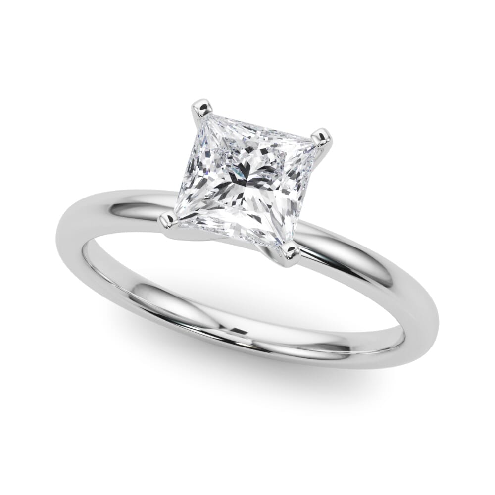 14k white gold