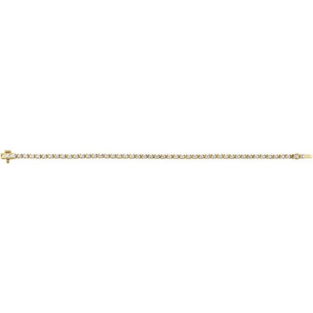 14k-yellow-2-1/2-ctw-lab-grown-diamond-7"-line-bracelet