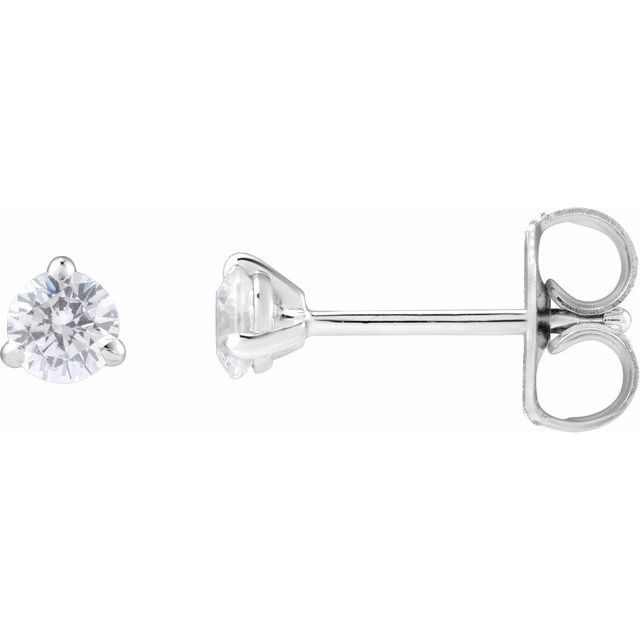 14k-yellow-1/5-ctw-lab-grown-diamond-cocktail-style-stud-earrings