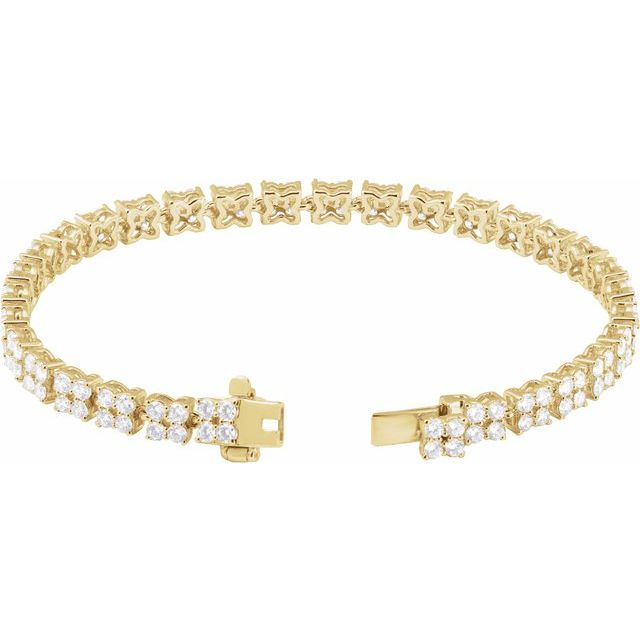 14k-yellow-5-1/3-ctw-lab-grown-diamond-line-7-1/4"-bracelet