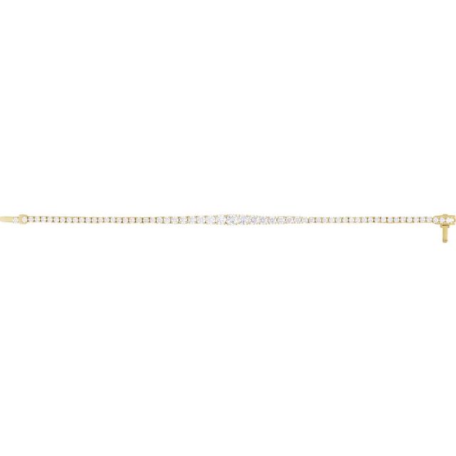 14k-yellow-6-ctw-lab-grown-diamond-line-7"-bracelet