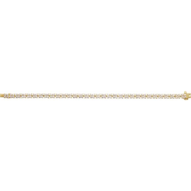 14k-yellow-5-1/3-ctw-lab-grown-diamond-line-7-1/4"-bracelet