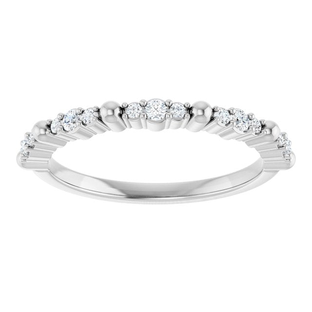 platinum-1/6-ctw-lab-grown-diamond-anniversary-band