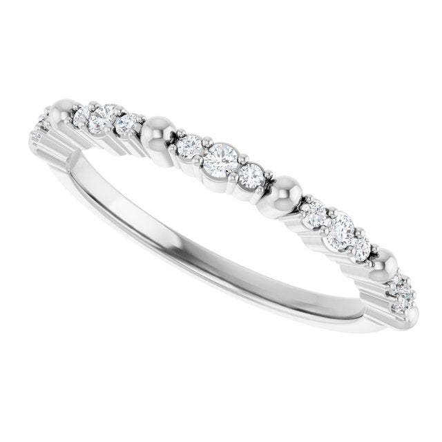 platinum-1/6-ctw-lab-grown-diamond-anniversary-band