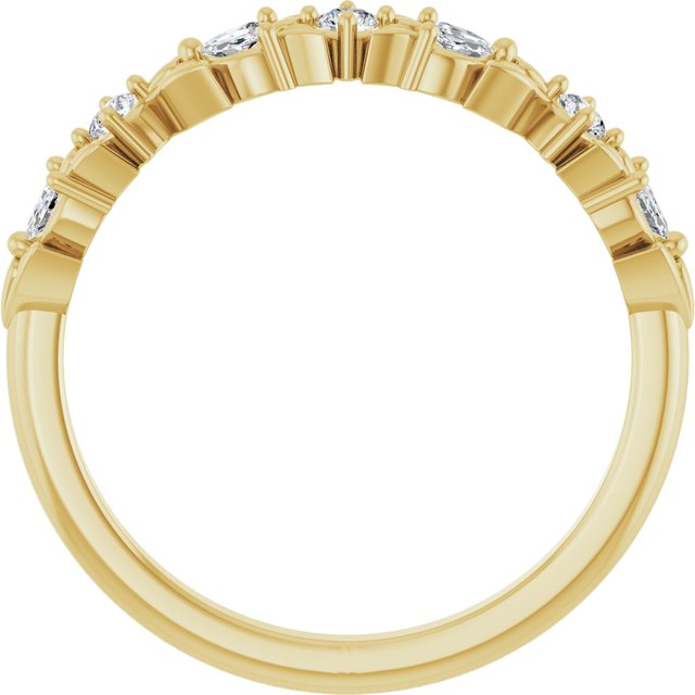 14k-yellow-gold-1/4-ctw-lab-grown-diamond-anniversary-band