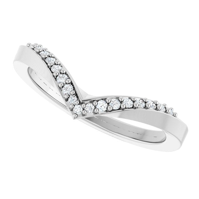 platinum-1/10-ctw-lab-grown-diamond-contour-band