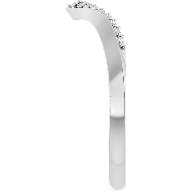 platinum-1/10-ctw-lab-grown-diamond-contour-band