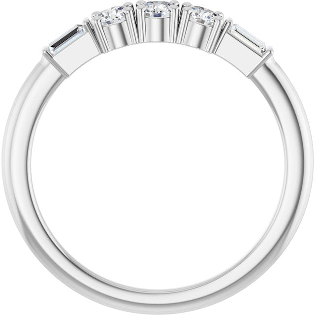platinum-1/3-ctw-lab-grown-diamond-anniversary-band