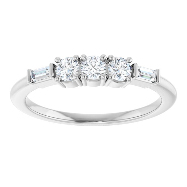 platinum-1/3-ctw-lab-grown-diamond-anniversary-band