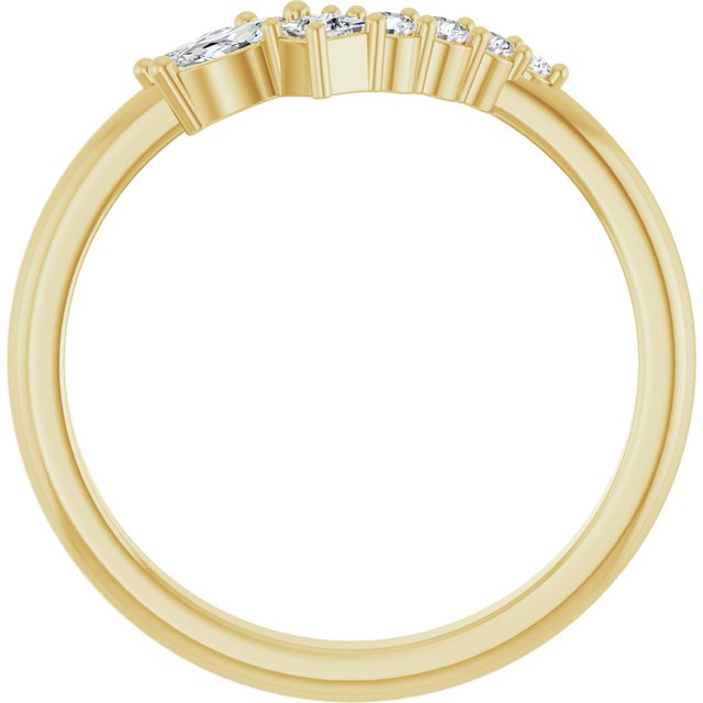 14k-yellow-gold-1/5-ctw-lab-grown-diamond-contour-band