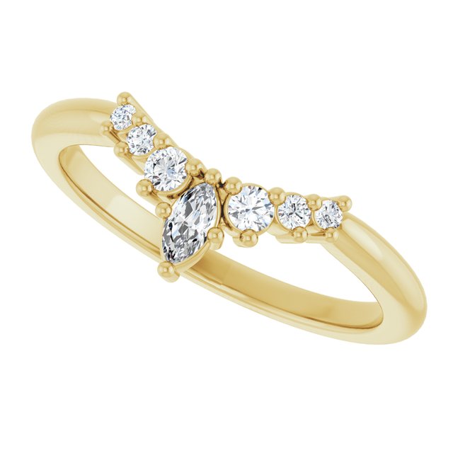 14k-yellow-gold-1/6-ctw-lab-grown-diamond-contour-band