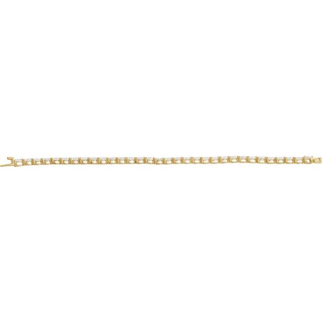 14k-yellow-6-1/2-ctw-lab-grown-diamond-line-7"-bracelet