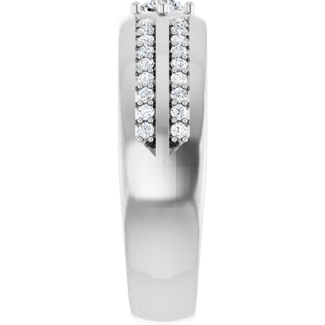 platinum-1/2-ctw-lab-grown-diamond-band