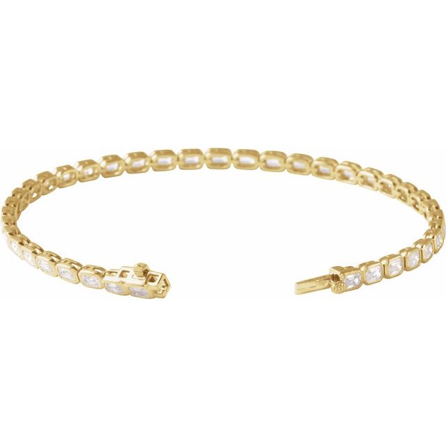 14k-yellow-6-1/4-ctw-lab-grown-diamond-line-7"-bracelet