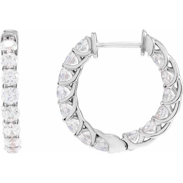 14k-yellow-2-1/5-ctw-lab-grown-diamond-inside-outside--hoop-earrings