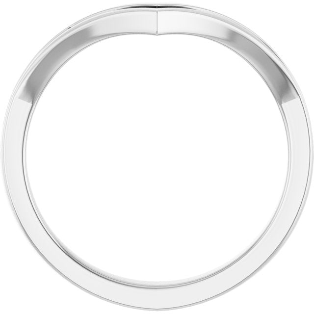 platinum-1/5-ctw-lab-grown-diamond-contour-band