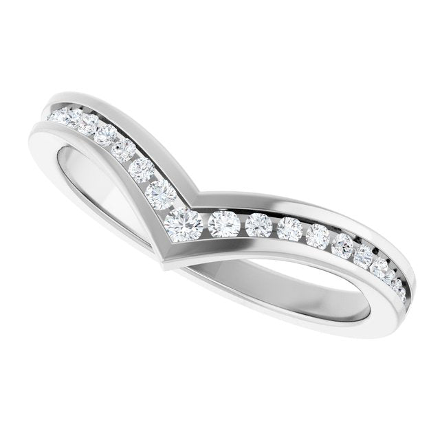 platinum-1/5-ctw-lab-grown-diamond-contour-band