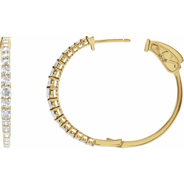 14k-yellow-1-1/3-ctw-lab-grown-diamond--hoop-earrings