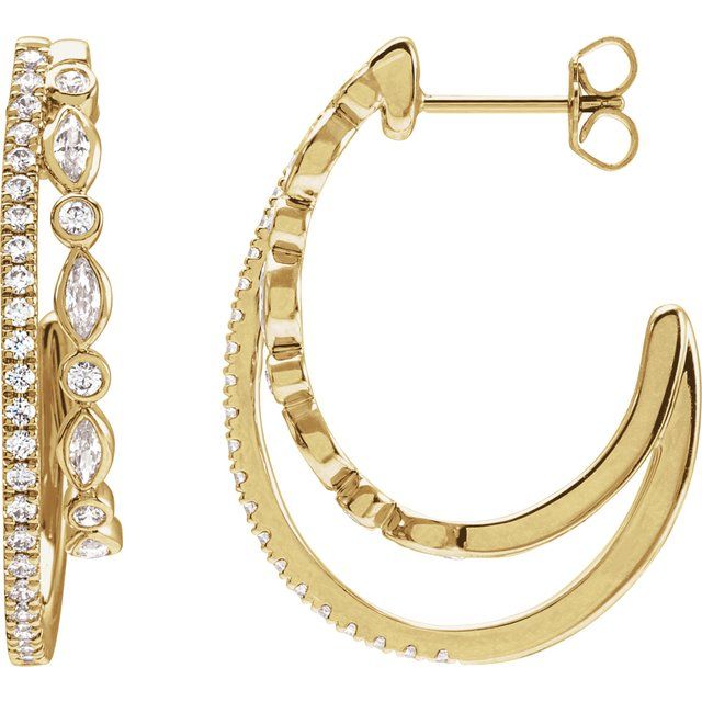 14k-yellow-1-1/5-ctw-lab-grown-diamond--hoop-earrings