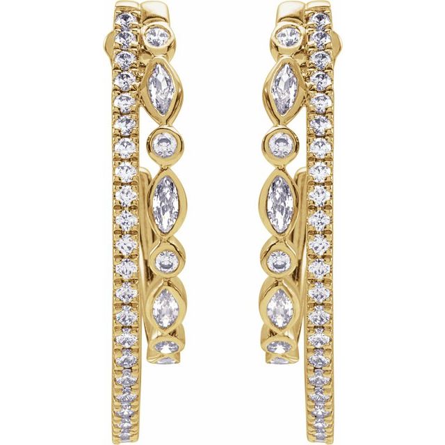 14k-yellow-1-1/5-ctw-lab-grown-diamond--hoop-earrings