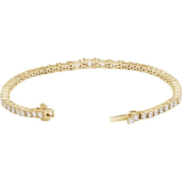 14k-yellow-4-5/8-ctw-lab-grown-diamond-line-7"-bracelet