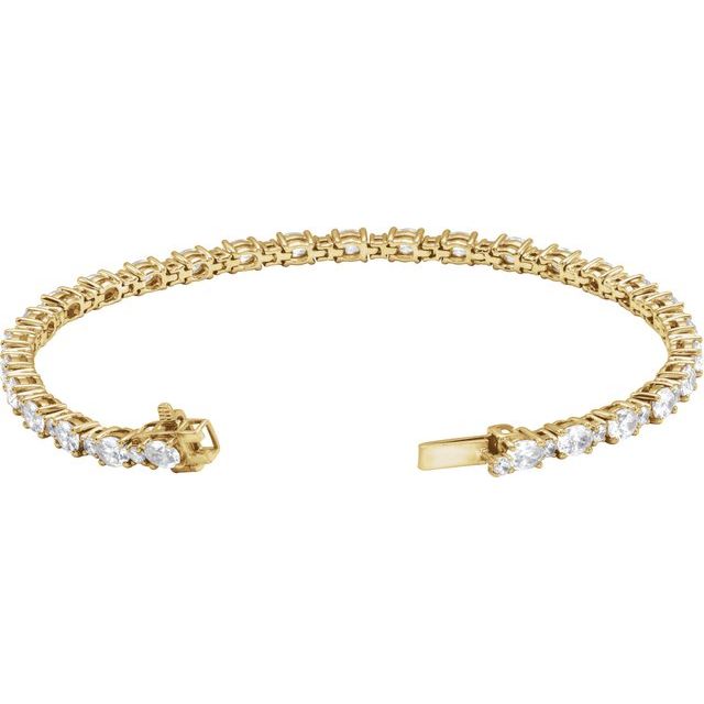 14k-yellow-5-1/2-ctw-lab-grown-diamond-line-7"-bracelet