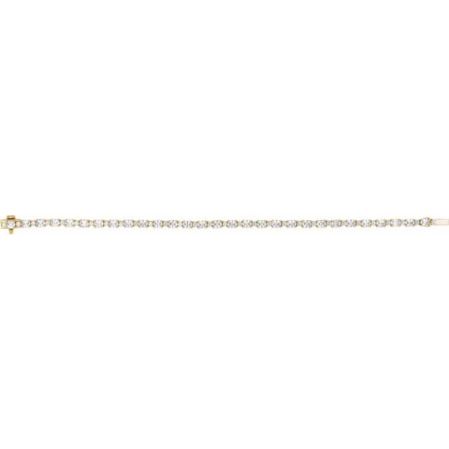 14k-yellow-5-1/2-ctw-lab-grown-diamond-line-7"-bracelet