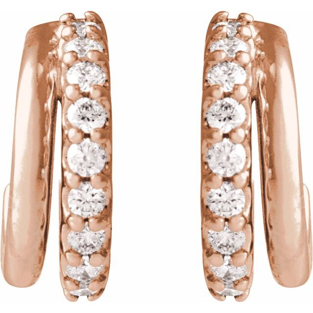 14k-rose-1/6-ctw-lab-grown-diamond-hoop-earrings