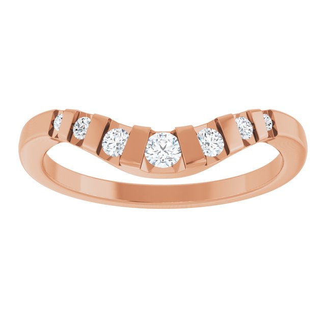 14k-rose-gold-round-1/6-ctw-lab-grown-diamond-channel-set-contour-band