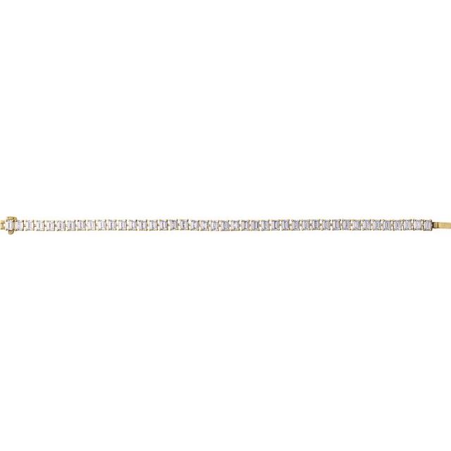 14k-yellow-10-1/2-ctw-lab-grown-diamond-line-7"-bracelet