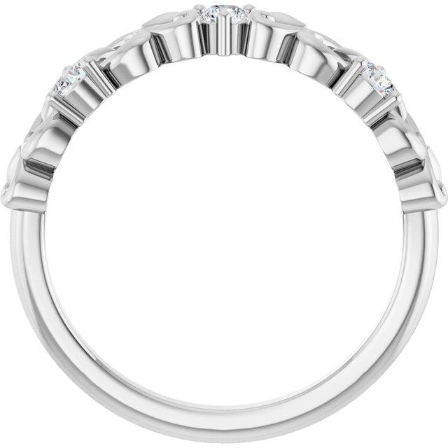 platinum-1/5-ctw-lab-grown-diamond-anniversary-band