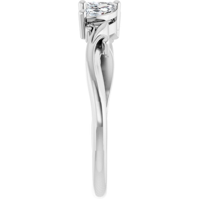 platinum-1/2-ctw-lab-grown-diamond-anniversary-band