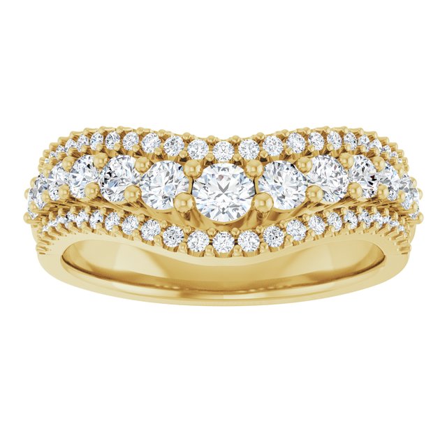 14k-yellow-gold-1-ctw-lab-grown-diamond-accented-contour-band