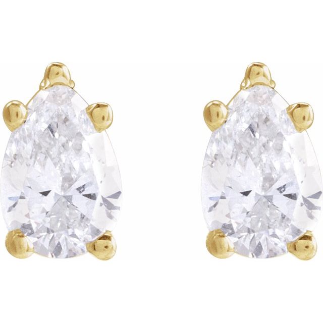 14k-yellow-3/8-ctw-lab-grown-diamond-earrings