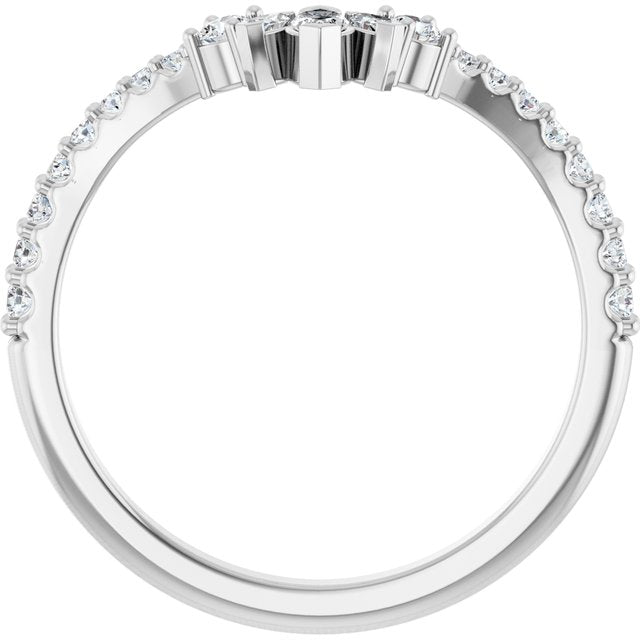 platinum-1/3-ctw-lab-grown-diamond-contour-band