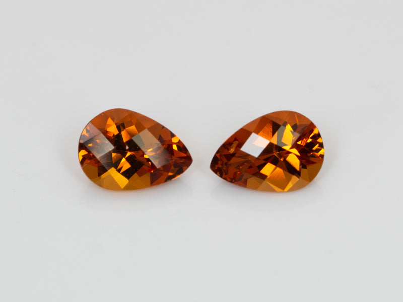 Pear Orange Garnet 1.68ct