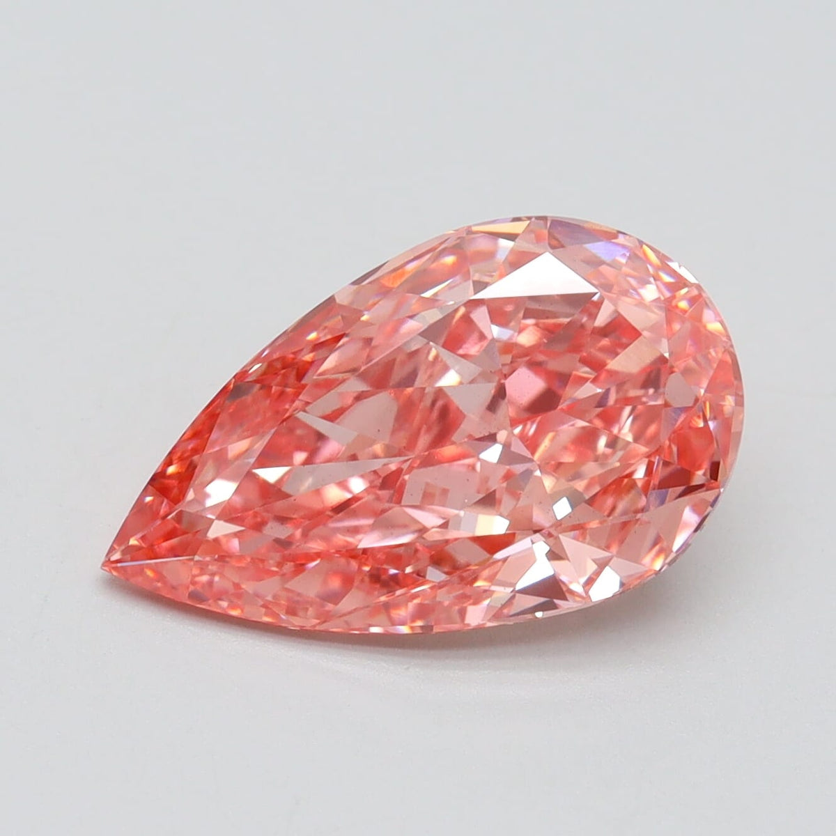 Pear 4.01 Fancy Vivid  Pink VS2