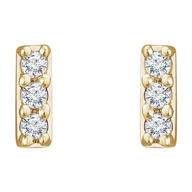 14k-yellow-.05-ctw-lab-grown-diamond-bar-earrings
