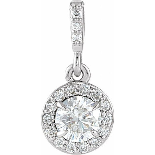 14k white gold 4.5mm || 3/8 ctw