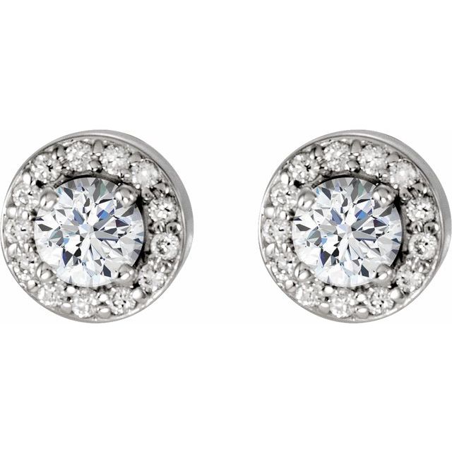 14k-white-3/8-ctw-lab-grown-diamond-halo-style-earrings