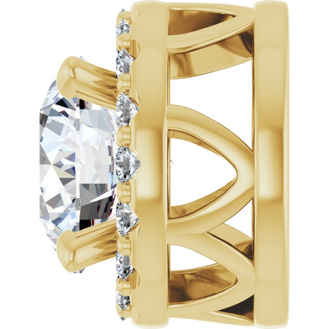 14k-yellow-5/8-ctw-lab-grown-diamond-halo-style-pendant