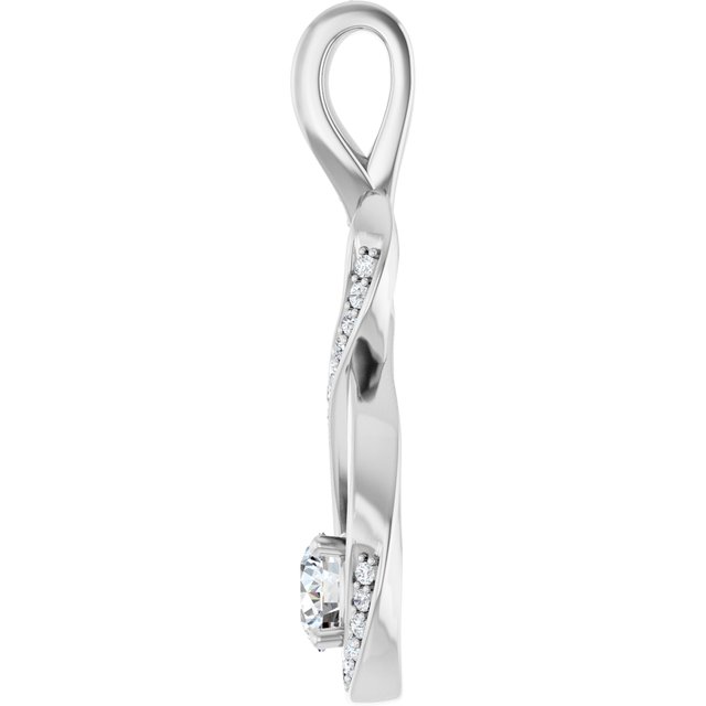 14k-white-3/8-ctw-lab-grown-diamond-pendant