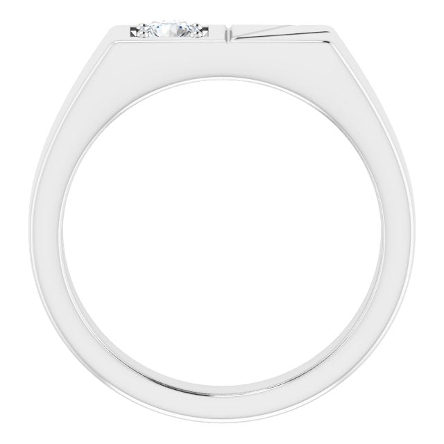 14k-white-1/3-ct-lab-grown-diamond-ring