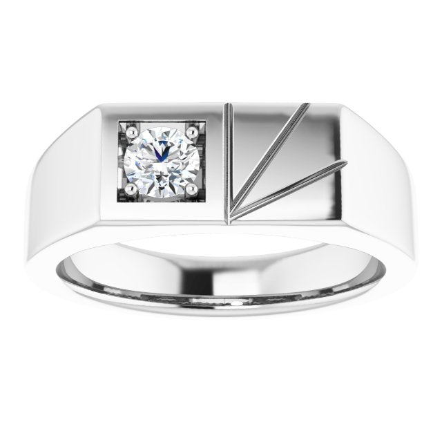 14k-white-1/3-ct-lab-grown-diamond-ring