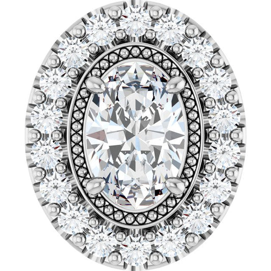 14k White Gold