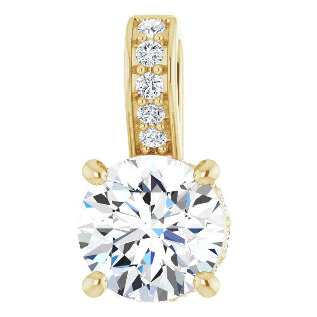 14k-yellow-1/2-ctw-lab-grown-diamond-pendant
